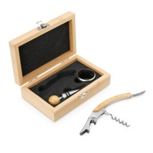 KIT VINHO BAMBU 3 PEÇAS