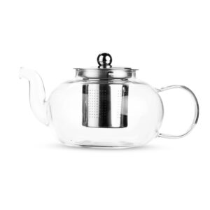 CHALEIRA DE VIDRO BOROSSILICATO C/ INFUS